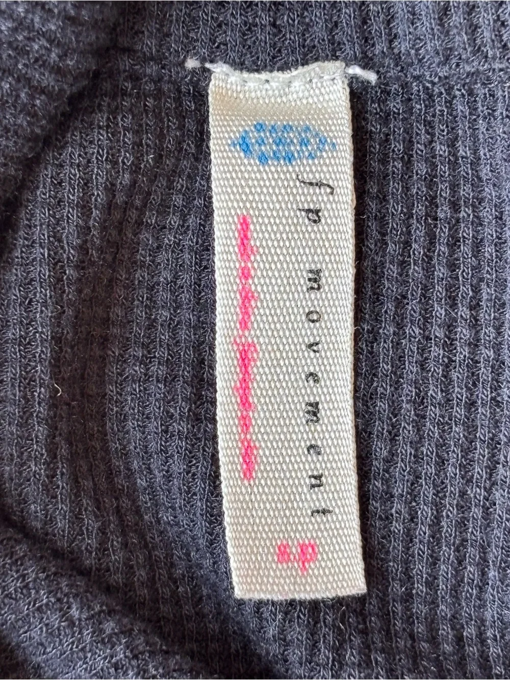Free People Movement Cropped Stripe Sweater Fairy Grunge Indie Sleaze Mall Goth